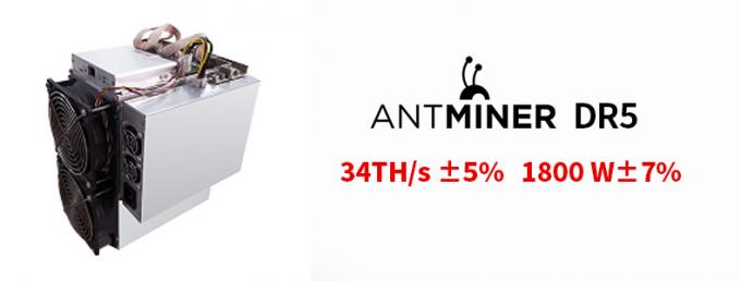 A maioria de mineiro popular Machine de Antminer Dr5 da mineração da moeda do RCI para a promoção