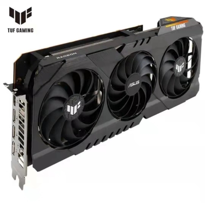 Três DP de OC 16gb HDMI do jogo de AMD Asus Radeon Rx6800 Xt Tuf dos fãs