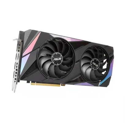 JOGO do fã RTX3060 O12G do dobro das placas gráficas 192bit de 12GB ASUS