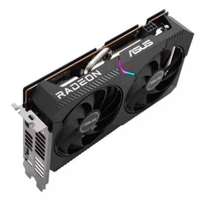 Fã DUPLO AMD RADEON RX 6500 XT do dobro de 4GB RX6500XT O4G 64bit