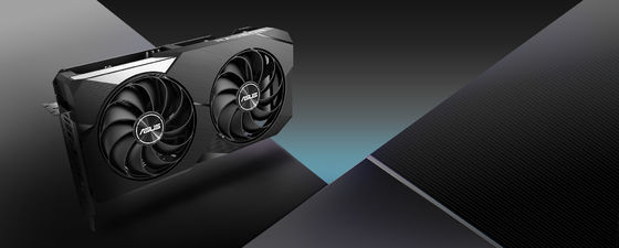 Fã dobro Asus Rx6600 duplo 8g 128bit