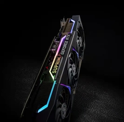Supersaurus das placas gráficas 384bit 3080 de NVIDIA MSI X 12G 384bit