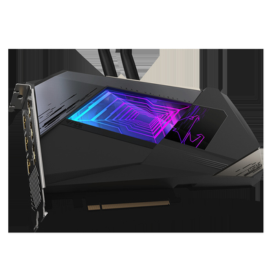384 si mordidos Xtreme Waterforce 12g de Aorus Geforce Rtx 3080 da giga byte 19000 megahertz