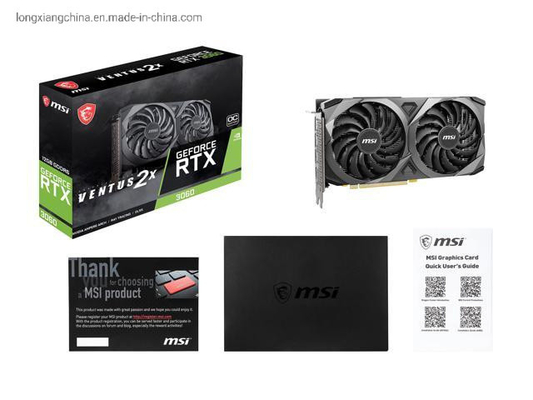De MSI placa gráfica 319x140x70MM não Lhr Rtx 3060ti 8g Gddr6