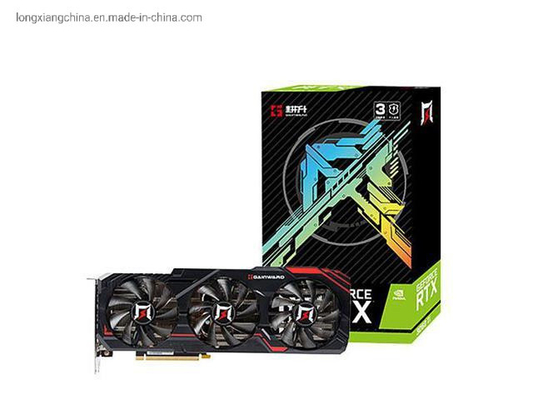 Jogo Ftw3 ultra 10gb Gddr6x do dissipador de calor DDR3 Evga Geforce Rtx 3080 do fã