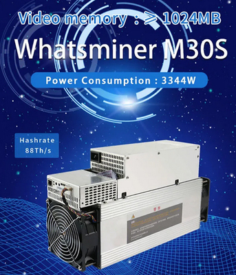 Bocado 3344W 128 de Machine Whatsminer M30s 88th do mineiro de ATI 128MB Asic do retângulo
